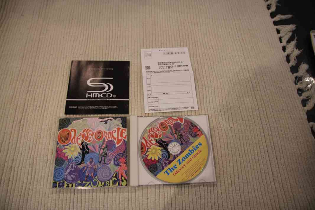 ZOMBIES - ODESSEYAND ORACLE - JAPAN SHM CD